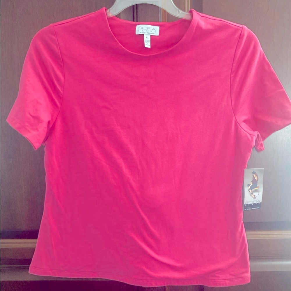 Sofia Vergara Hot pink Woman blouse